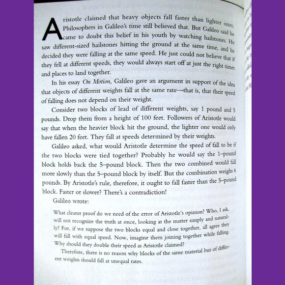 Book - Galileo Galilei: First Physicist, by James MacLachlan - Picture 5 of 13